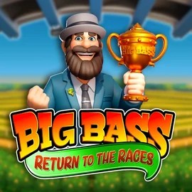 Big Bass Return to the Races slot visual from Pragmatic Play available on broidicasinos.com