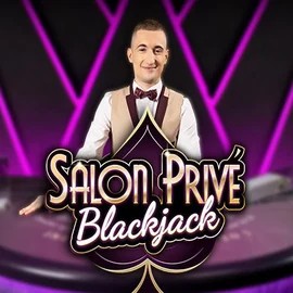 Blackjack Salon Privé casino game by Ezugi – featured logo at Broidi Casino