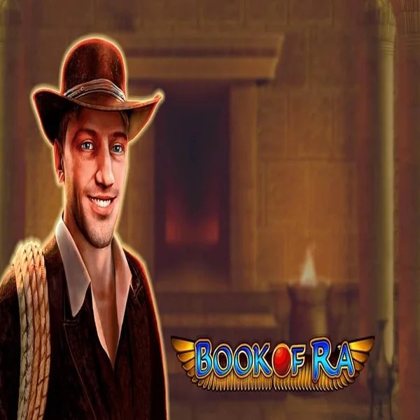 Book of Ra casino game by Greentube – featured logo at Broidi Casino
