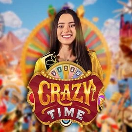 Enjoy Crazy Time by Evolution – logo hosted on broidicasinos.com