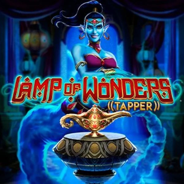 Lamp Of Wonders Tapper logo – Slots by Greentube at Broidi Casino