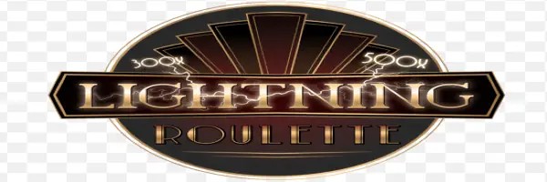 Official Live Casino logo: Lightning Roulette by Evolution at Broidi Casino