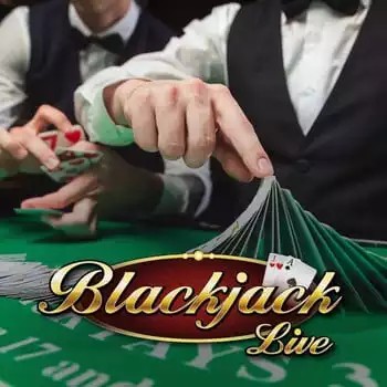 Live Blackjack slot visual from Evolution available on broidicasinos.com