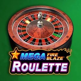 Mega Fire Blaze Roulette slot visual from Playtech available on broidicasinos.com