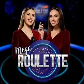 Mega Roulette logo – Live Casino by Pragmatic Play at Broidi Casino