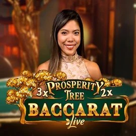 Prosperity Tree Baccarat logo by Evolution at Broidi Casino