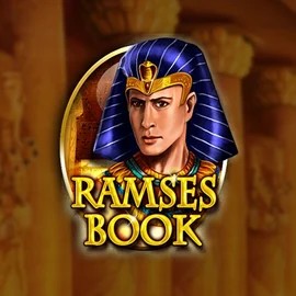 Ramses Book Deluxe by Gamomat, showcased at broidicasinos.com – game logo