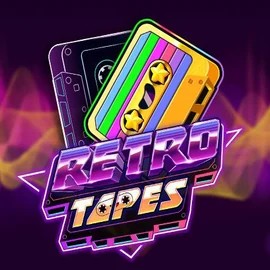 Retro Tapes casino game by Push Gaming – featured logo at Broidi Casino