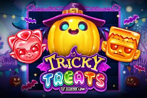 Tricky Treats casino game by Push Gaming – featured logo at Broidi Casino