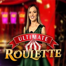 Official Live Casino logo: Ultimate Roulette by Ezugi at Broidi Casino